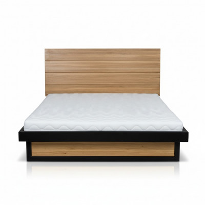 Modern Bett Echt Holz 140x200cm Design Better Bettgestell Eichen Stil Nei