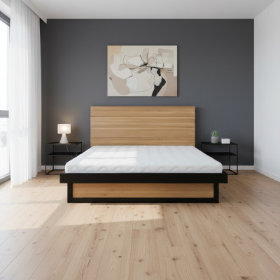 Bett Duebelbett Eech Bestietnesbett Holzbett 120x200 Bettgestell Massiv Miwwelen Better