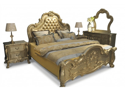 Bett Polsterbett Luxus Duebel Schlofkummer Barock Holz Lieder Better