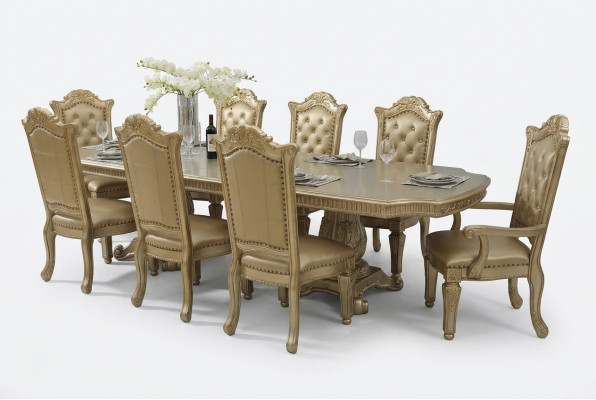 Iessdësch Iessdëscher Dëscher Dësch Büro Design Klassesch Holz Deko Barock