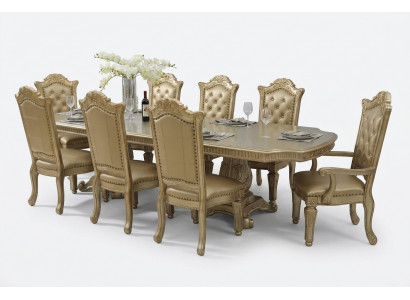 Iessdësch Iessdëscher Dëscher Dësch Büro Design Klassesch Holz Deko Barock