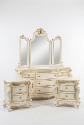 Buffet Kommode Kommoden Schaf Barock Rokoko Spigel Anrichte