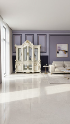 Vitrinneschaf Vitrinne Deko Wunnzëmmer Schauschränke Barock Design