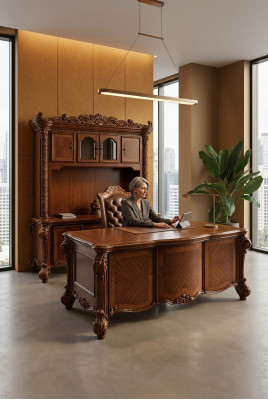 Schreifdësch Stull Computerdësch Designer Büro Dëscher Barock Rokoko