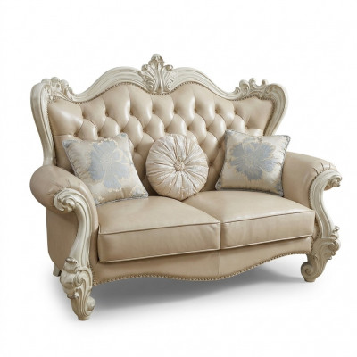 Luxus 2-Sëtzer Couch Polstersofa Lieder Couchen Garnitur Chesterfield Barock