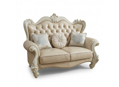 Luxus 2-Sëtzer Couch Polstersofa Lieder Couchen Garnitur Chesterfield Barock