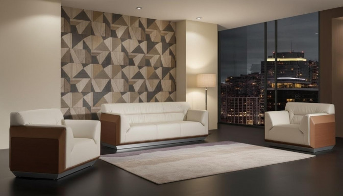 Sofa Sofas Canapé Polster Garnitur Modern Couchen Lieder Sëtz 3 Plaz-Sëtz