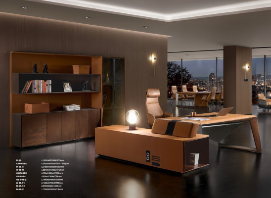 Design Büro Büro Kanzlei Dësch Regal Akten Schaf Schreiwen Deko Dëscher