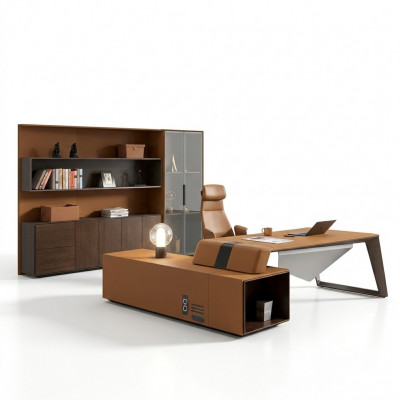 Design Büro Büro Kanzlei Dësch Regal Akten Schaf Schreiwen Deko Dëscher