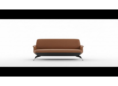 Sofa 3-Sëtzer Lieder Sofas Couch Polsterset Sofagarnitur Modern