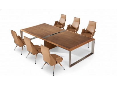 Bespriechungs- a Konferenztische Design Luxus Büro Miwwel Versammlung 7 Stécker.