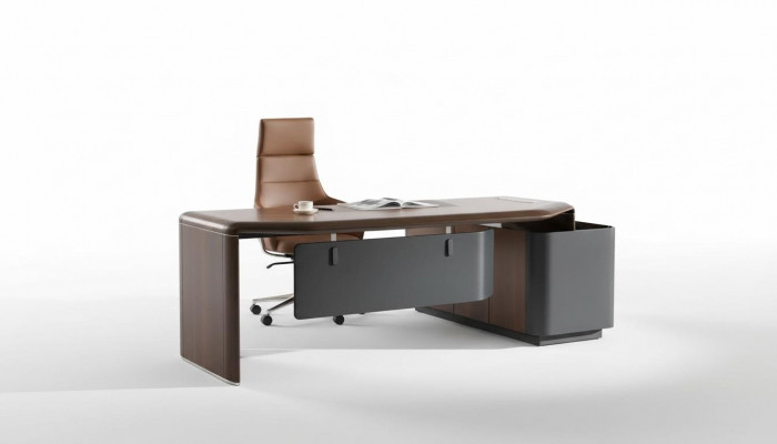 Dësch Schreifdësch Büro Ariichtung Miwwelsset Garnitur Fauteuil Dëscher 2-Stéck.