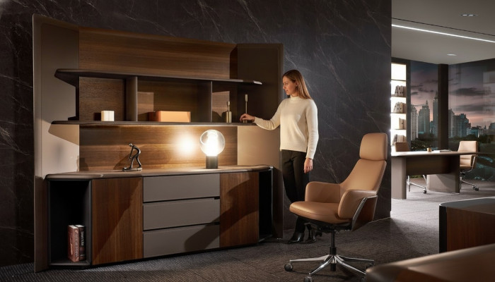 Akteschaf Regal Schaf Büro Ariichtung Aarbechtszëmmer Büro Schaf
