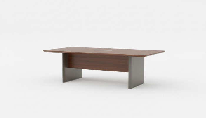 Konferenzdësch Groussen Designer Dësch 240cm Konferenzdësch Holzdësch Dëscher