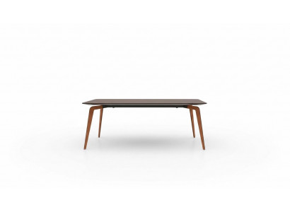 Büro Konferenztësch Dëscher Holz Iesszëmmer Bespriechungs Dësch 220x102