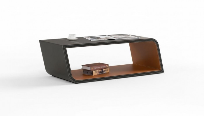Design Couchtisch Kaffisdësch Säitentäsch Design Dësch Wunnzëmmertësch