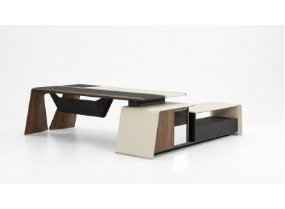 Design Eckdësch Schreifdësch Eckdëscher Büro Miwwel Ariichtung Dëscher Dësch