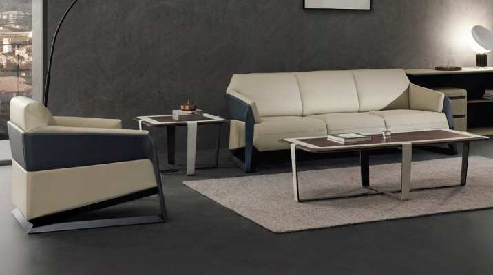 Design Sofa Garnitur 3+1 Sëtzer Set Canapéën Polster Canapéë Relax Modern