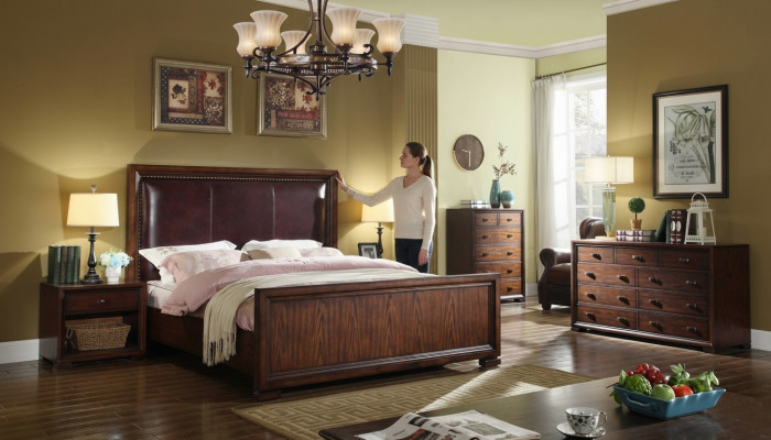 Bett 2x Nuetsdësch 3 tlg. Schlofkummer Sets Designer Luxus Better Komplett Set