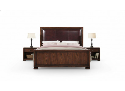 Bett 2x Nuetsdësch 3 tlg. Schlofkummer Sets Designer Luxus Better Komplett Set