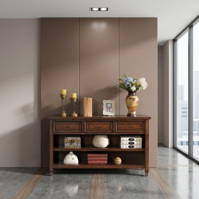 Sideboard Holz Kommod 140cm Sideboard Low Boards Salongsréck Schiefen Nei