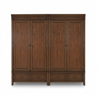 Klassesche 2x Kleederschaf Design Schlofkummer Miwwelen Schaf Schief Holz Neisten