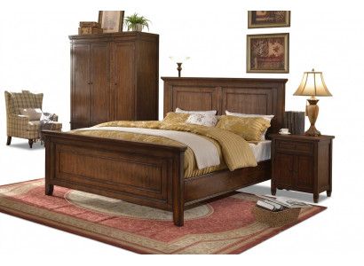 Bett Luxus Hotel Better 180x200cm Schlofzëmmer Designer Holz Duebelbett