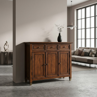 Kommodus Schaf Säit Niddereg Board Kommoden Designer Edel Luxus Schief Holz Neien