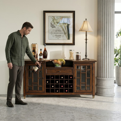 Bar Schaf Weinschaf Kommoden Holz Vittrin Hausbar Hotel Qualitéit Zëmmerbar