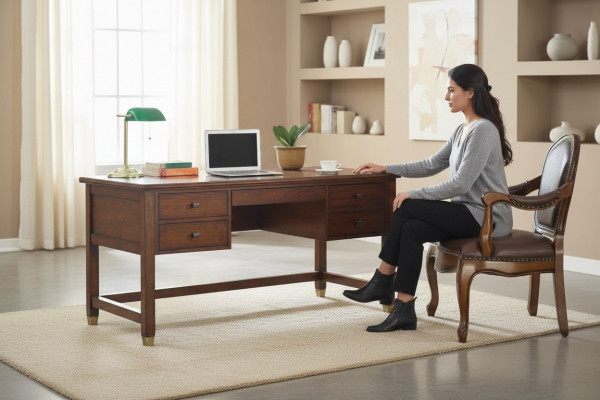 Schreifdësch Modern Design Kollektioun Computerdësch Wunnzëmmertisch