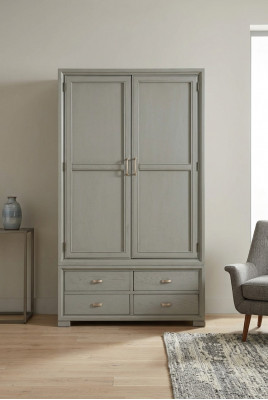 Kleederaschaf Regal Schief Schaf Schlofzëmmer Schaf Miwwelen Holz Designer