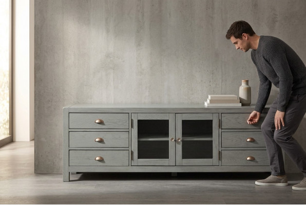 Sideboard RTV Kommode Schafsmöbel Schafsmöbel Lowboard Holz Kommoden Designer