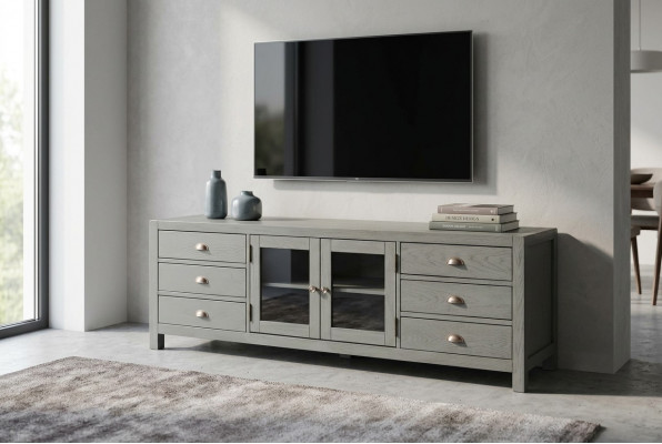 Sideboard RTV Kommode Schafsmöbel Schafsmöbel Lowboard Holz Kommoden Designer