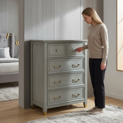 Kommode Sideboard Sideboarde 5 Schiefen Schraank Kommoden Regal el