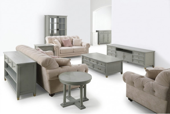 Niewentdësch Dësch Canapé Dësch Wunnzëmmer Dësch Design Dëscher Ronn