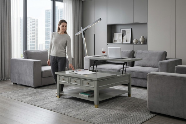 Couchtisch Kaffisdësch Dësch Designer Wunnzëmmertisch Niewendësch Dëscher