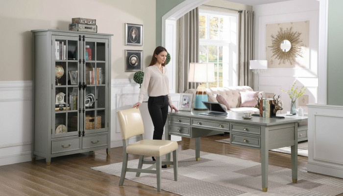 Fotell Stull 1x Iesszëmmer Lounge Modern Tele Leder Sëtz Polsterstull