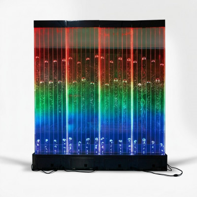 Wandpanel mat Waasserblasen Dekorativ LED Waasserwand Designer Waasser Wand