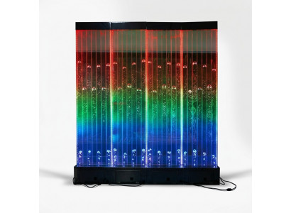Wandpanel mat Waasserblasen Dekorativ LED Waasserwand Designer Waasser Wand