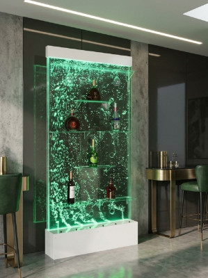 Led Bar Regal Schaf Waasserwand Kolonn Maueren Waterwall Trennmauer