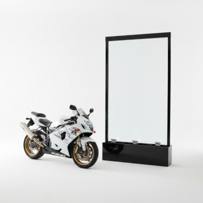 Trennwand Waasserwand Sail Maueren LED 100x300 cm Waassermaueren