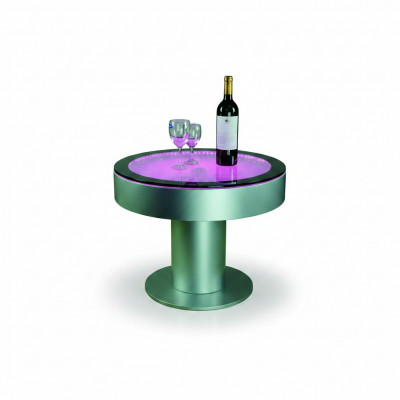 Design Dësch Couchtisch Waasser Sail Sailendëscher Canapé LED beliicht