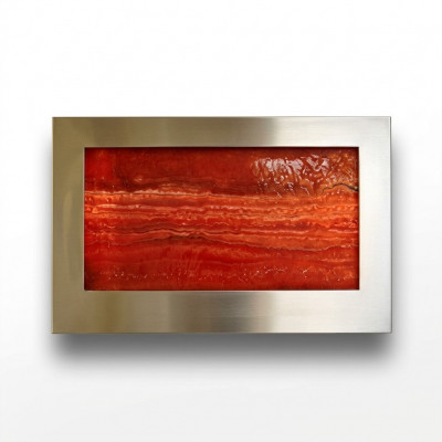 LED Waasserwand Designer Waassersailen Waasserfall Bild Kader 90x60