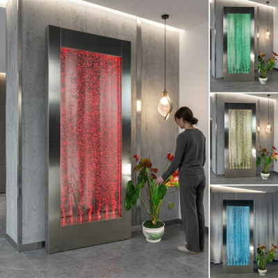 Led Waasser Mauer Bar Regal Kolonn Waasserkolonnen Theke Regaler Designer Trennmauer xl