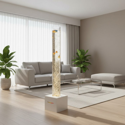 LED Waassersail 150cm Waasserwänn Dekoratioun Waassersail Luucht