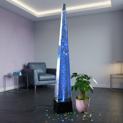 Waassersail 146cm Waasserwand Sail Wand Trennwand LED Beliicht.