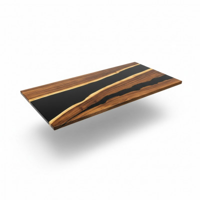 Dësch Iessdësch Dëscher Epoxidharz Epoxy Echt Holz Massivt Design