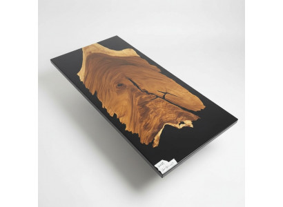 Epoxidharz Iessdësch River Table Massiv Dëscher 160x81 Flossdësch Nei