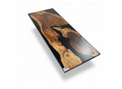 Konferenzdësch Iessdësch River Floss Massiv 262x101 Epoxidharz Dëscher