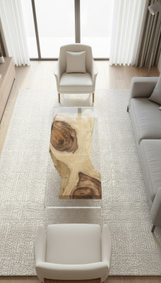 Iessdësch Mier Waasser Floss Echt Holz Flossdësch 180x90 Dëscher